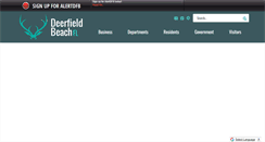 Desktop Screenshot of deerfield-beach.com